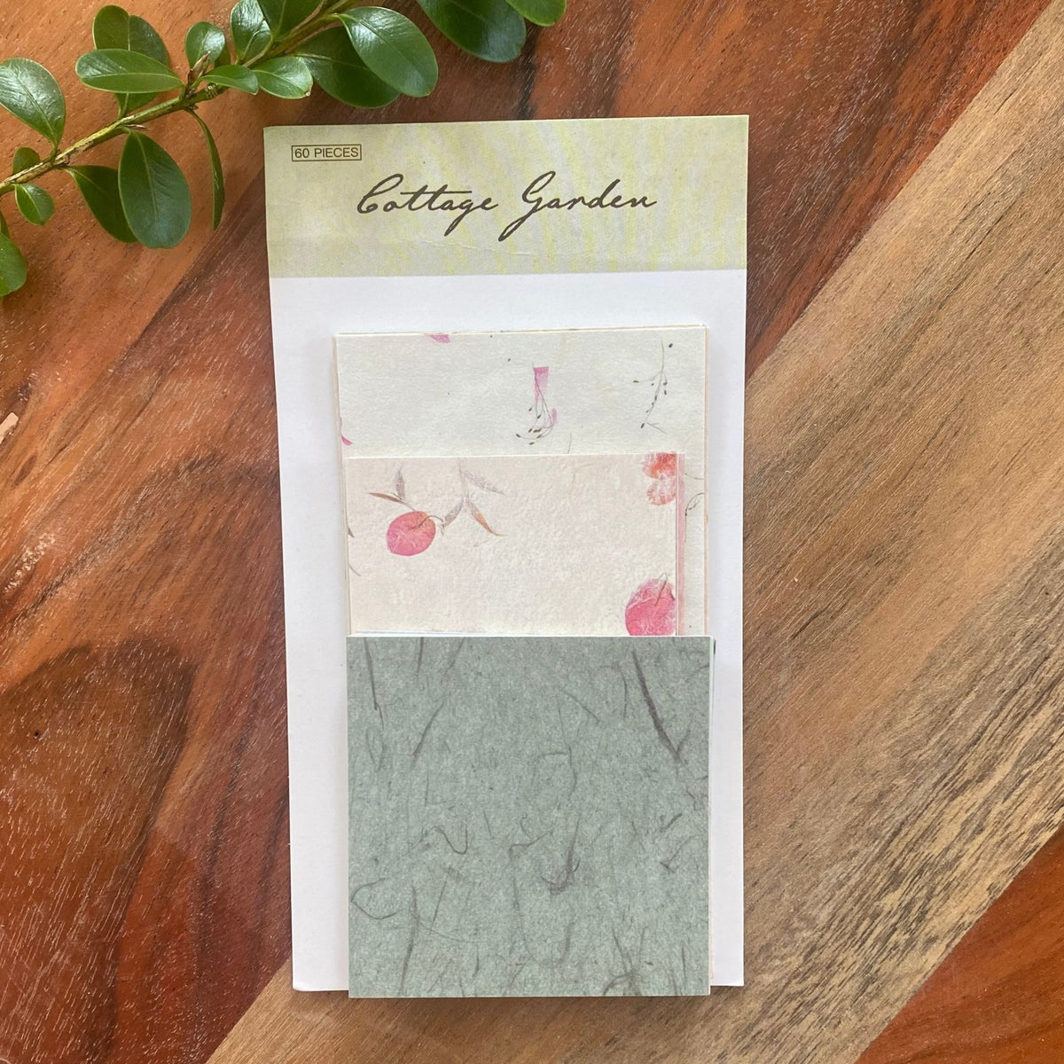 Mini Scrapbooking Paper Pack Soft Floral - 60 Pieces