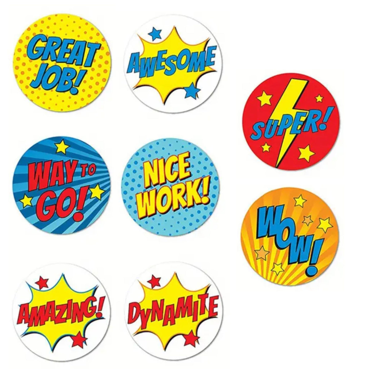 Teacher Reward Stickers #4 - 100 Pieces