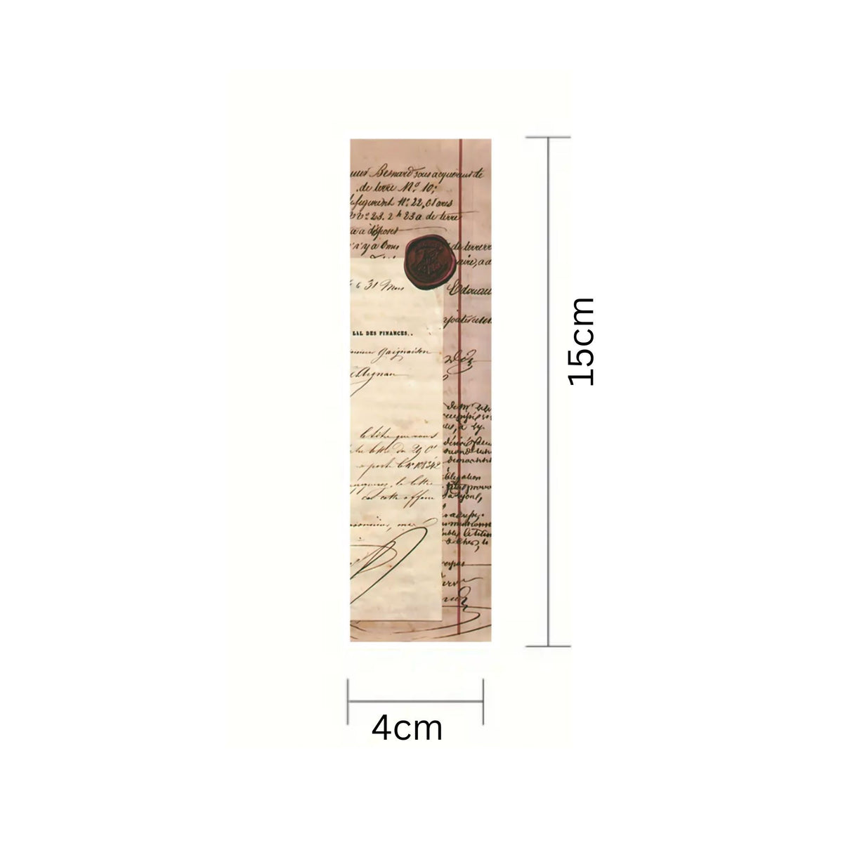 Vintage Inspired Print Bookmarks - Set of 5