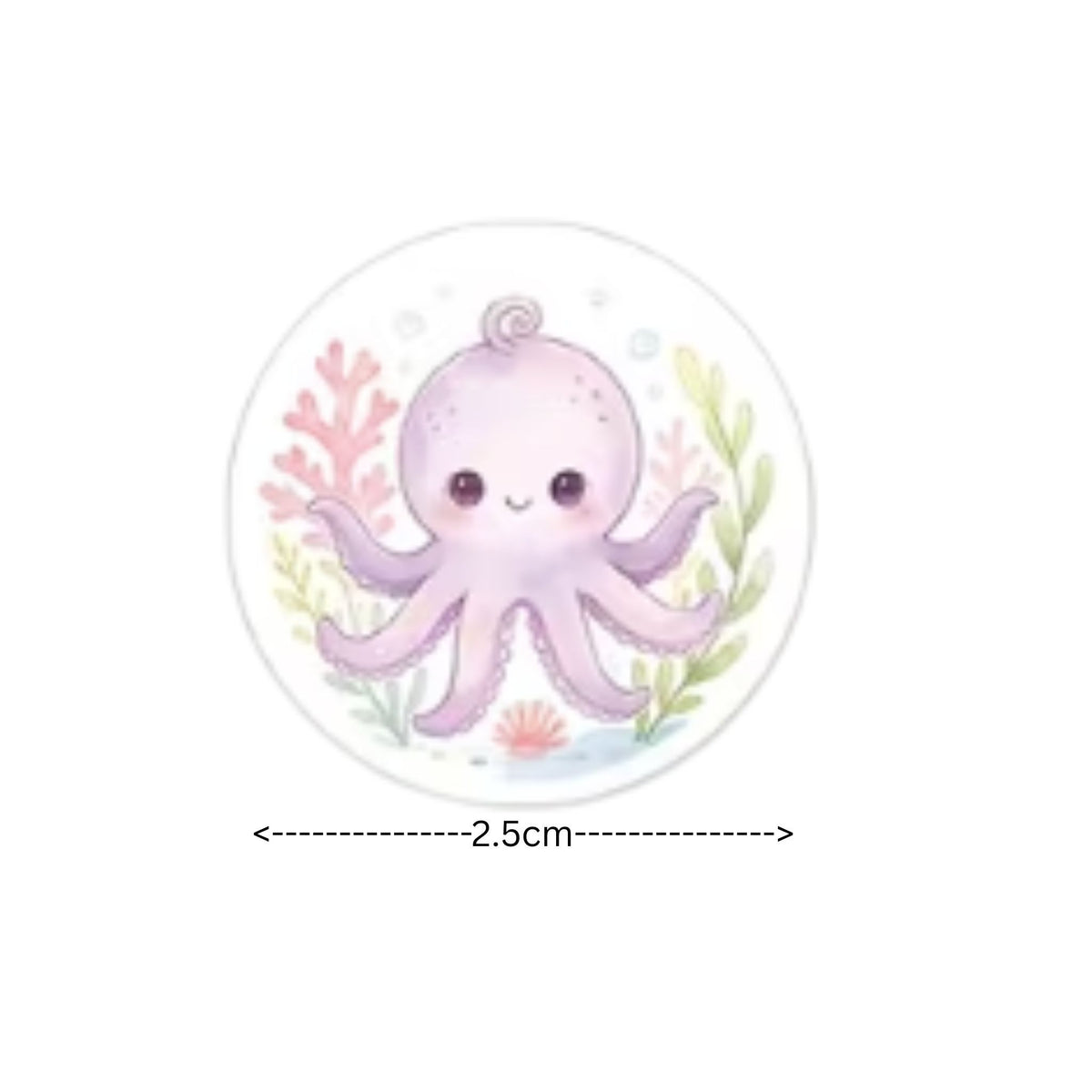 Sea Animal Marine Ocean Stickers - 100 Pieces