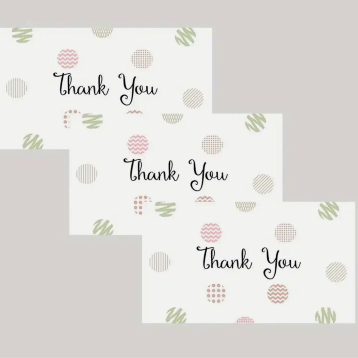 Thank You Gift Cards - Set of 25