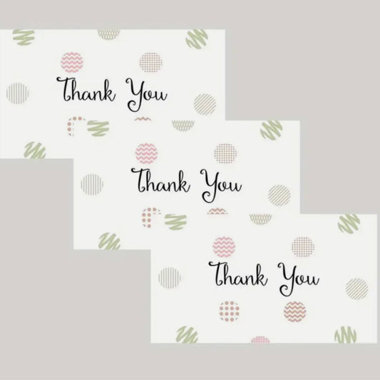 Thank You Gift Cards - Set of 25