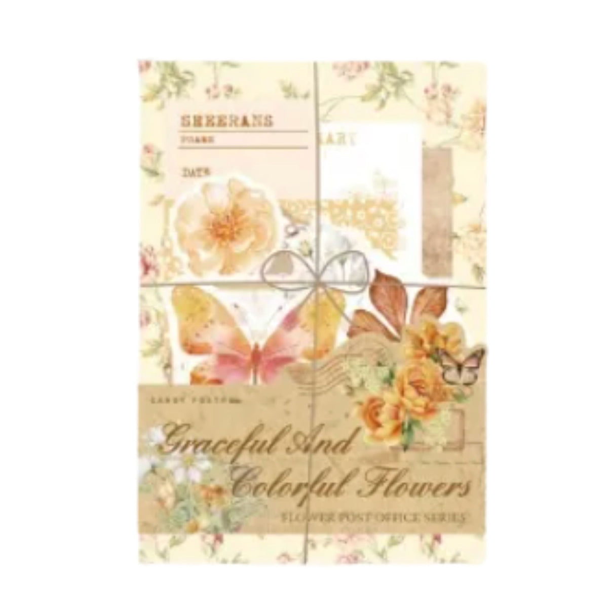 Neutral Scrapbooking Junk Journal Paper & Sticker Pack - 100 Pieces