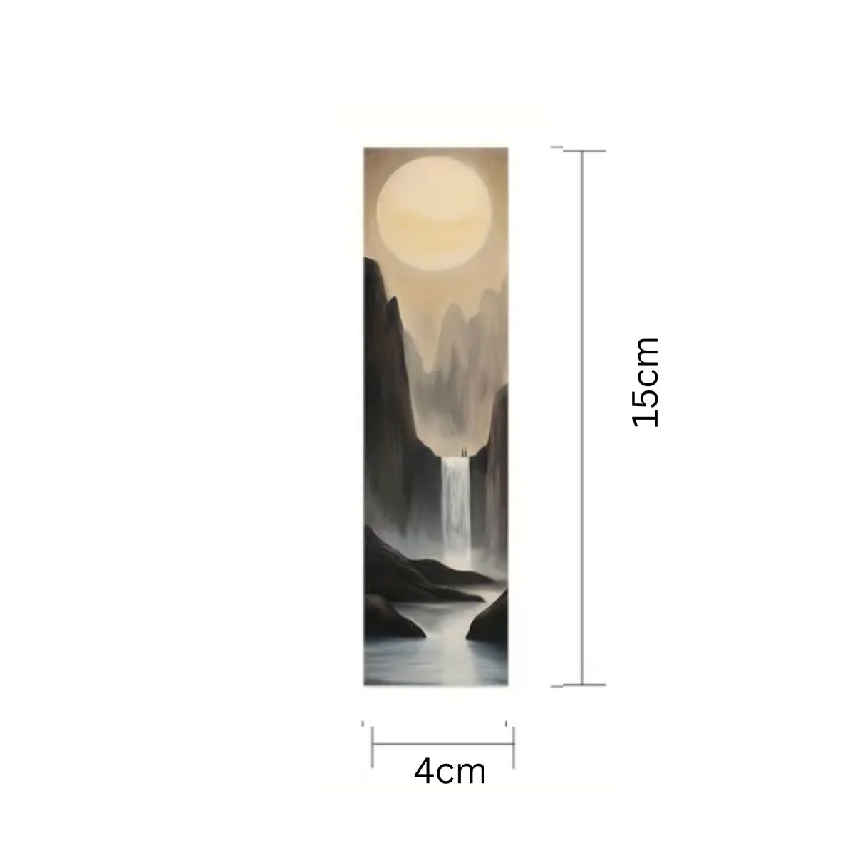 Zen Landscape Bookmarks - Set of 5
